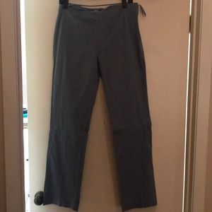 Blue side zip Gap pants